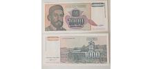 Yugoslavia #140  1.000 Dinara